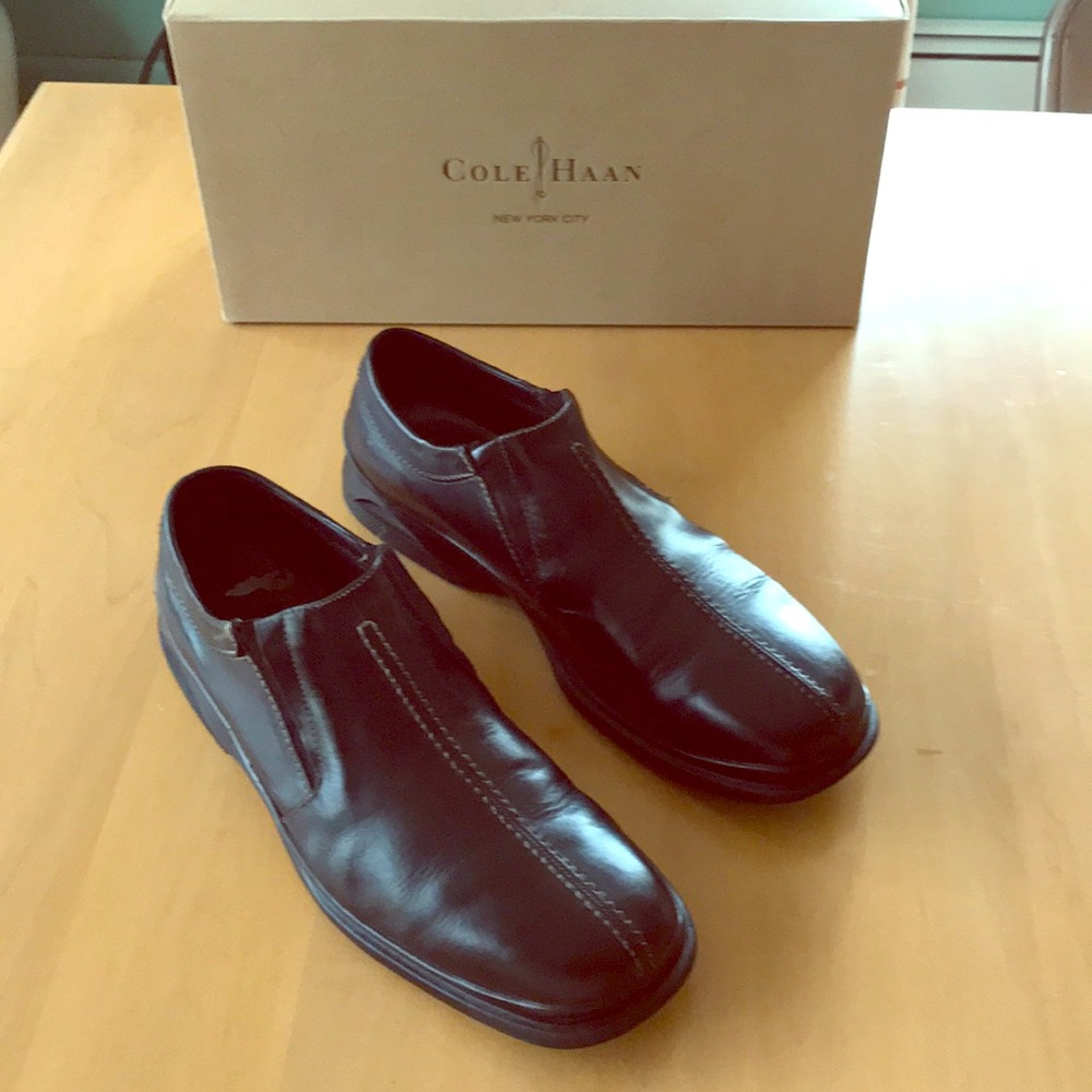 Cole Haan Men’s Leather Black Shoes Size 15